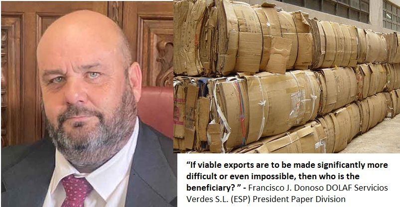 Waste Paper exports: Victims of irrational legislation