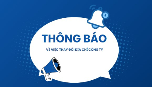 Thông báo thay đổi địa chỉ công ty